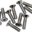Load image into Gallery viewer, Bolts - Flat-Head - Chrome - 1/4"-20 x 1" DragSpecialties MPB367 - Main Product View