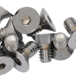 Load image into Gallery viewer, Bolts - Flat-Head - Chrome - 1/4"-20 x 1/2" DragSpecialties MPB574 - Main Product View