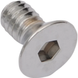 Load image into Gallery viewer, Bolts - Flat-Head - Chrome - 1/4"-20 x 1/2" DragSpecialties MPB574 - Side View