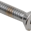 Load image into Gallery viewer, Bolts - Flat-Head - Chrome - 1/4"-20 x 3/4" DragSpecialties MPB366 - Side View