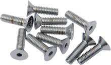 Load image into Gallery viewer, Bolts - Flat-Head - Chrome - 8-32 x 5/8" DragSpecialties MPB364 - Main Product View