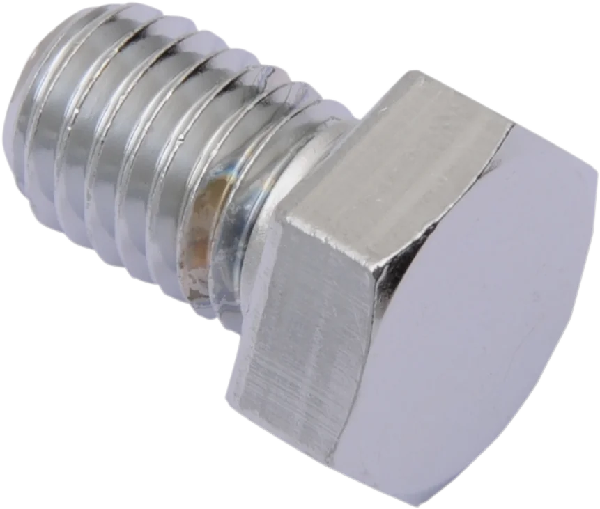Bolts - Hex-Head - Chrome - 1/2"-13 x 1" DragSpecialties MPB672 - Side View