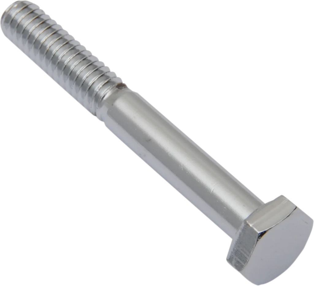 Bolts - Hex-Head - Chrome - 1/4"-20 x 1-3/4" DragSpecialties MPB119 - Side View