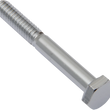 Load image into Gallery viewer, Bolts - Hex-Head - Chrome - 1/4"-20 x 2-1/4" DragSpecialties MPB121 - Side View