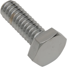 Load image into Gallery viewer, Bolts - Hex-Head - Chrome - 1/4"-20 x 3/4" DragSpecialties MPB114 - Side View