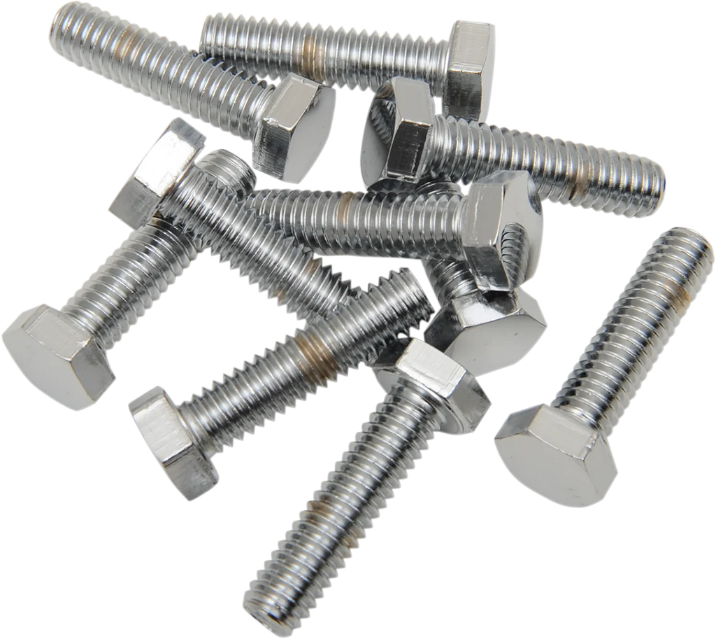 Bolts - Hex-Head - Chrome - 5/16"-18 x 1-1/2" DragSpecialties MPB127 - Main Product View