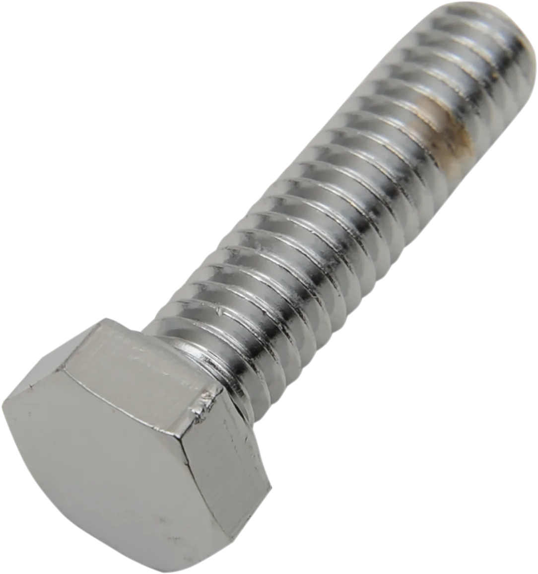 Bolts - Hex-Head - Chrome - 5/16"-18 x 1-1/4" DragSpecialties MPB126 - Side View