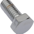 Load image into Gallery viewer, Bolts - Hex-Head - Chrome - 5/16"-18 x 7/8" DragSpecialties MPB124 - Side View