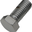 Load image into Gallery viewer, Bolts - Hex-Head - Chrome - 7/16"-14 x 1" DragSpecialties MPB668 - Side View