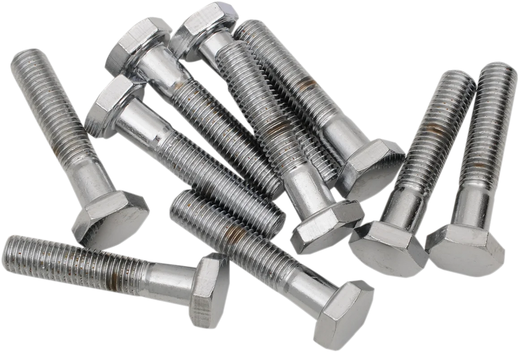 Bolts - Hex Head/Replacement - Fine Thread - 1/4"-28 x 1-1/2" - 10 Pack DragSpecialties MPB142 - Main Product View