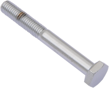 Load image into Gallery viewer, Bolts - Hex Head/Replacement - Fine Thread - 1/4"-28 x 2-1/4" - 10 Pack DragSpecialties MPB145 - Side View