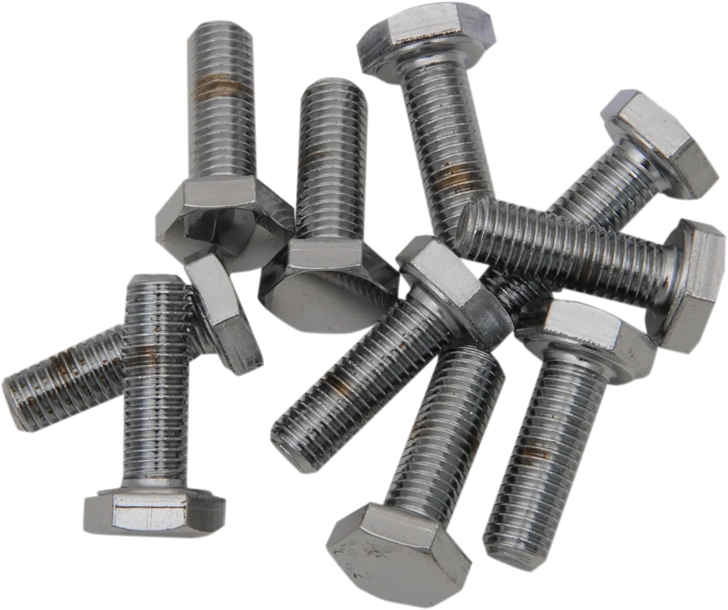 Bolts - Hex Head/Replacement - Fine Thread - 1/4"-28 x 7/8" - 10 Pack DragSpecialties MPB139 - Main Product View
