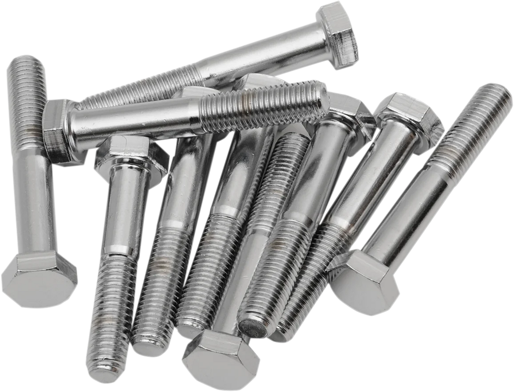 Bolts - Hex Head/Replacement - Fine Thread - 5/16"-24 x 1-3/4" - 10 Pack DragSpecialties MPB152 - Main Product View