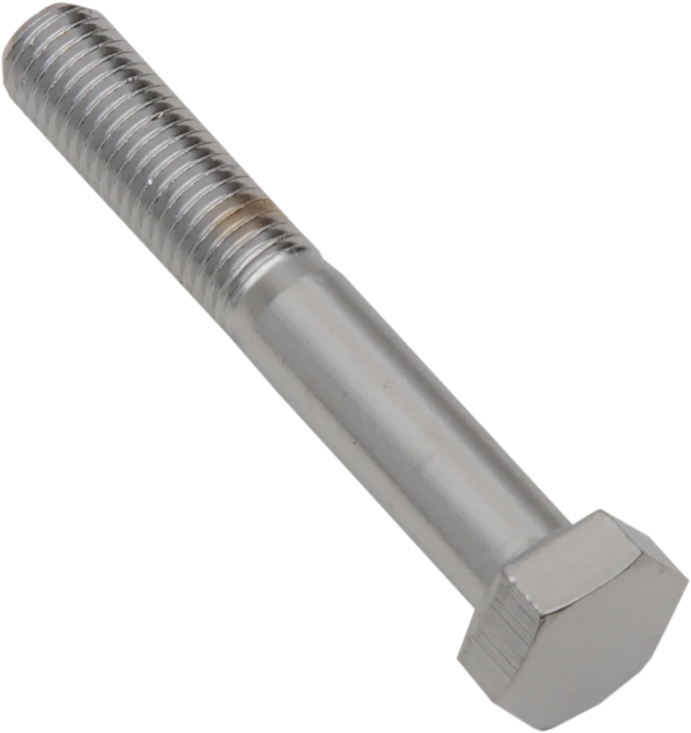 Bolts - Hex Head/Replacement - Fine Thread - 5/16"-24 x 2" - 10 Pack DragSpecialties MPB153 - Side View