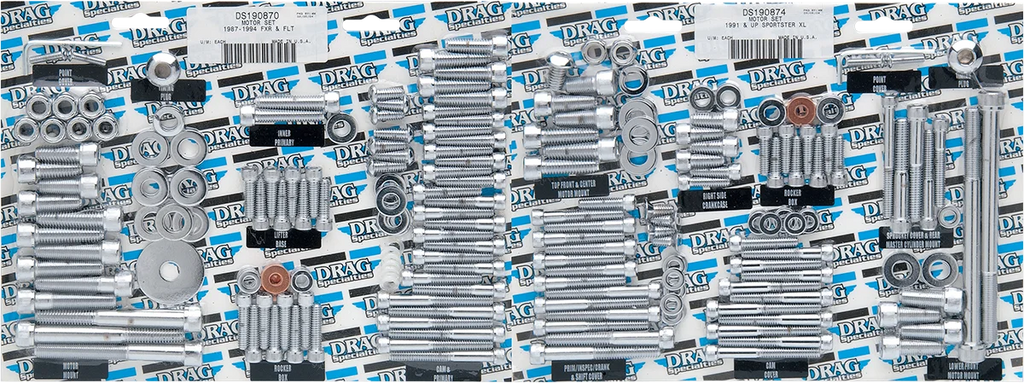 Bolts - Motor - Socket-Head - XL DragSpecialties MK101 - Side View