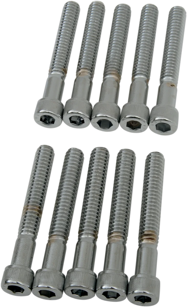 Bolts - Socket-Head - Knurled - 1/4-20 x 1-3/4" DragSpecialties MPB184 - Main Product View