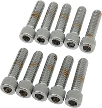 Load image into Gallery viewer, Bolts - Socket-Head - Knurled - 1/4-20 x 1" DragSpecialties MPB181 - Main Product View