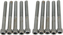 Load image into Gallery viewer, Bolts - Socket-Head - Knurled - 1/4-20 x 2-1/4" DragSpecialties MPB186 - Main Product View