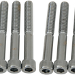 Load image into Gallery viewer, Bolts - Socket-Head - Knurled - 1/4-20 x 2" DragSpecialties MPB185 - Main Product View