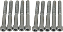Load image into Gallery viewer, Bolts - Socket-Head - Knurled - 1/4-20 x 2" DragSpecialties MPB185 - Main Product View