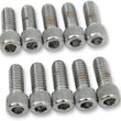 Load image into Gallery viewer, Bolts - Socket-Head - Knurled - 1/4-20 x 5/8" DragSpecialties MPB178 - Main Product View