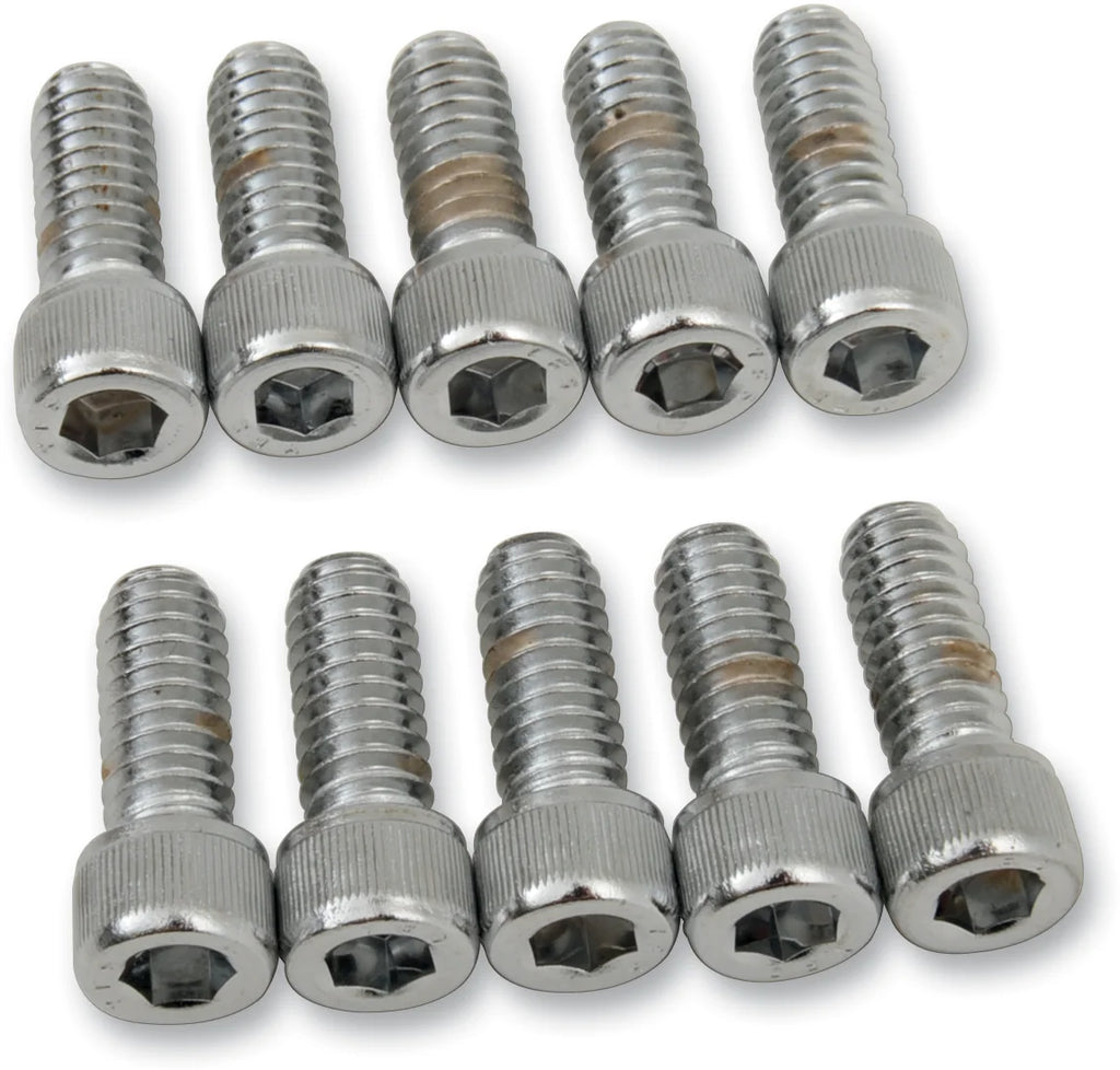 Bolts - Socket-Head - Knurled - 1/4-20 x 5/8" DragSpecialties MPB178 - Main Product View