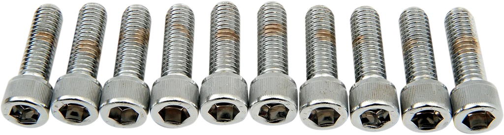 Bolts - Socket-Head - Knurled - 3/8-16 x 1-1/4" DragSpecialties MPB239 - Main Product View