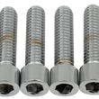 Load image into Gallery viewer, Bolts - Socket-Head - Knurled - 5/16-18 x 1-1/4" DragSpecialties MPB218 - Back View