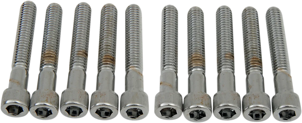 Bolts - Socket-Head - Knurled - 5/16-18 x 2" DragSpecialties MPB221 - Main Product View
