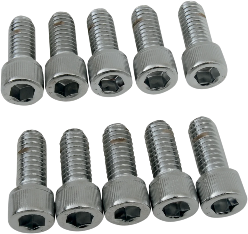 Bolts - Socket-Head - Knurled - 5/16-18 x 3/4" DragSpecialties MPB215 - Main Product View