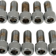 Load image into Gallery viewer, Bolts - Socket-Head - Knurled - 5/16-18 x 5/8" DragSpecialties MPB214 - Main Product View