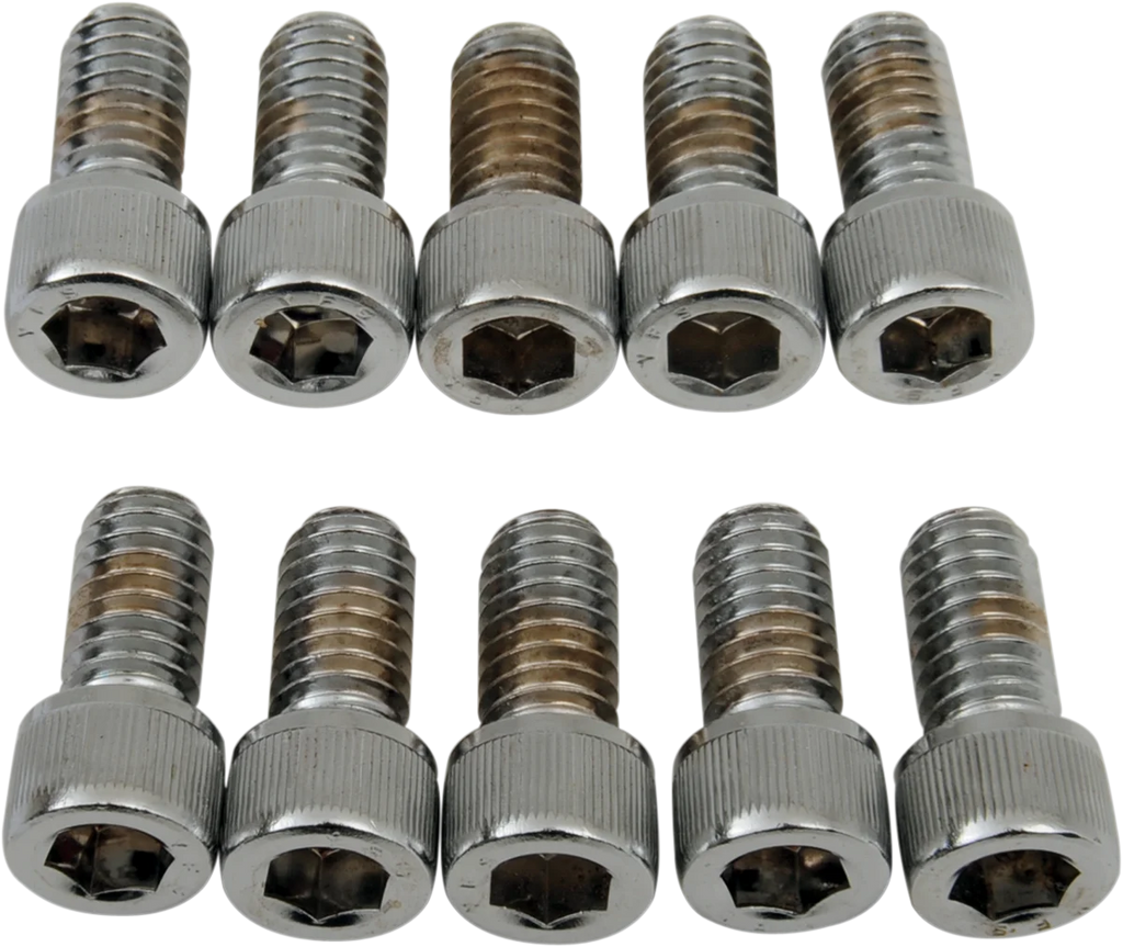 Bolts - Socket-Head - Knurled - 5/16-18 x 5/8" DragSpecialties MPB214 - Main Product View
