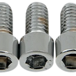 Load image into Gallery viewer, Bolts - Socket-Head - Knurled - 5/16-18 x 5/8" DragSpecialties MPB214 - Back View