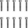 Load image into Gallery viewer, Bolts - Socket-Head - Replacement - Knurled/Coarse Thread - #10-24 x 1" - 10 Pack DragSpecialties MPB195 - Main Product View