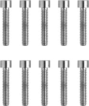 Load image into Gallery viewer, Bolts - Socket-Head - Replacement - Knurled/Coarse Thread - #10-24 x 1" - 10 Pack DragSpecialties MPB195 - Installation View