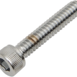 Load image into Gallery viewer, Bolts - Socket-Head - Replacement - Knurled/Coarse Thread - #10-24 x 1-1/4" - 10 Pack DragSpecialties MPB196 - Side View