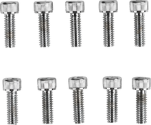 Load image into Gallery viewer, Bolts - Socket-Head - Replacement - Knurled/Coarse Thread - #8-32 x 1/2" - 10 Pack DragSpecialties MPB189 - Main Product View