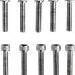 Load image into Gallery viewer, Bolts - Socket-Head - Replacement - Knurled/Coarse Thread - #8-32 x 7/8" - 10 Pack DragSpecialties MPB190 - Main Product View