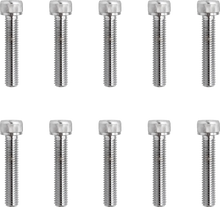 Load image into Gallery viewer, Bolts - Socket-Head - Replacement - Knurled/Fine Thread - #10-32 x 1" - 10 Pack DragSpecialties MPB204 - Main Product View