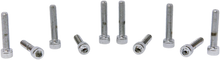 Load image into Gallery viewer, Bolts - Socket-Head - Replacement - Knurled/Fine Thread - #10-32 x 1" - 10 Pack DragSpecialties MPB204 - Side View
