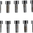 Load image into Gallery viewer, Bolts - Socket-Head - Replacement - Knurled/Fine Thread - #10-32 x 1/2" - 10 Pack DragSpecialties MPB200 - Back View