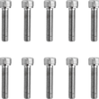 Load image into Gallery viewer, Bolts - Socket-Head - Replacement - Knurled/Fine Thread - #10-32 x 7/8" - 10 Pack DragSpecialties MPB203 - Main Product View