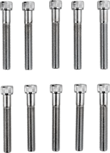 Load image into Gallery viewer, Bolts - Socket-Head/Replacement - Knurled/Fine Thread - 1/4"-28 x 1-3/4" - 10 Pack DragSpecialties MPB285 - Main Product View