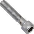 Load image into Gallery viewer, Bolts - Socket-Head/Replacement - Knurled/Fine Thread - 3/8"-24 x 2" - 10 Pack DragSpecialties MPB254 - Side View