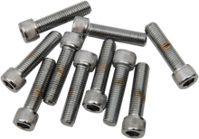 Load image into Gallery viewer, Bolts - Socket-Head/Replacement - Knurled/Fine Thread - 5/16"-24 x 1" - 10 Pack DragSpecialties MPB228 - Main Product View