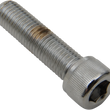 Load image into Gallery viewer, Bolts - Socket-Head/Replacement - Knurled/Fine Thread - 5/16"-24 x 1-1/4" - 10 Pack DragSpecialties MPB229 - Side View