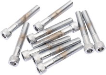 Load image into Gallery viewer, Bolts - Socket-Head/Replacement - Knurled/Fine Thread - 5/16"-24 x 2" - 10 Pack DragSpecialties MPB232 - Main Product View