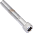 Load image into Gallery viewer, Bolts - Socket-Head/Replacement - Knurled/Fine Thread - 5/16"-24 x 2-1/4" - 10 Pack DragSpecialties MPB233 - Side View