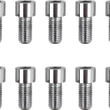 Load image into Gallery viewer, Bolts - Socket-Head/Replacement - Knurled/Fine Thread - 5/16"-24 x 5/8" - 10 Pack DragSpecialties MPB225 - Installation View