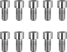 Load image into Gallery viewer, Bolts - Socket-Head/Replacement - Knurled/Fine Thread - 5/16"-24 x 5/8" - 10 Pack DragSpecialties MPB225 - Installation View